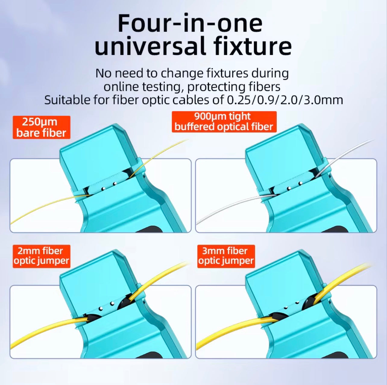 Rechargeable Multifunction Optical Fiber Identifier