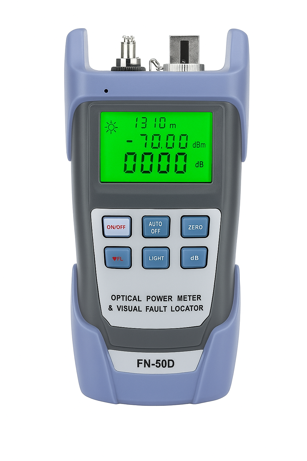 FN-50D Optical Power Meter & Visual Fault Locator (VFL) – High-Precision Fiber Testing Tool