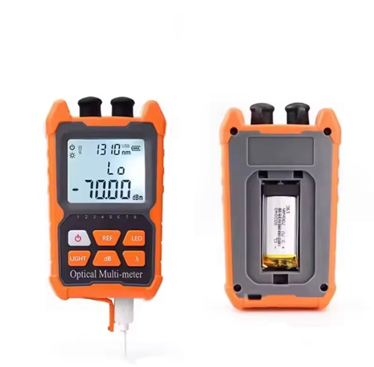 Rechargeable Optical Multi-Meter – Power Meter + VFL (Fiber Testing Tool)